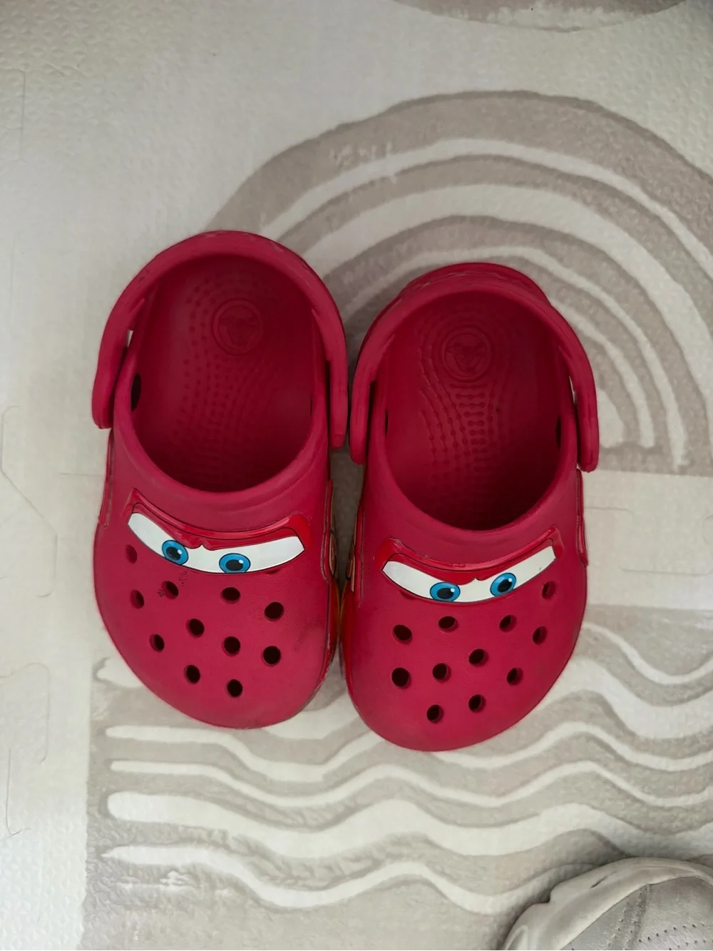 Lightening McQueen Light up Crocs